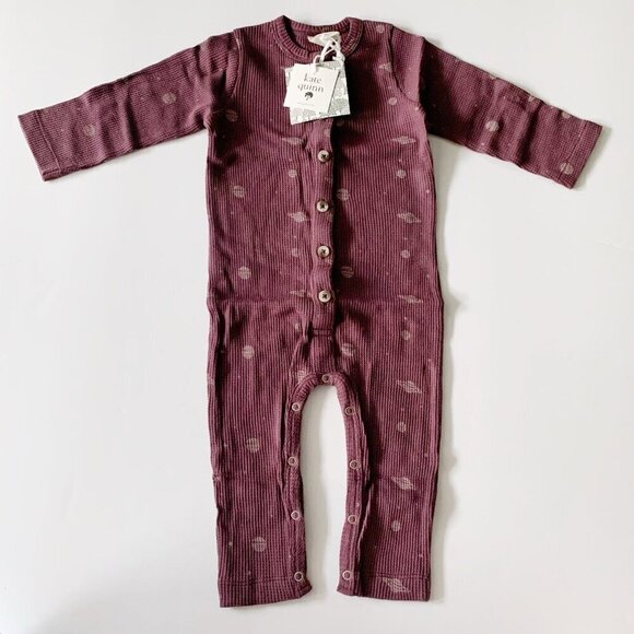 Kate Quinn Organics Thermal Union Suit 12-18 months - Picture 1 of 5